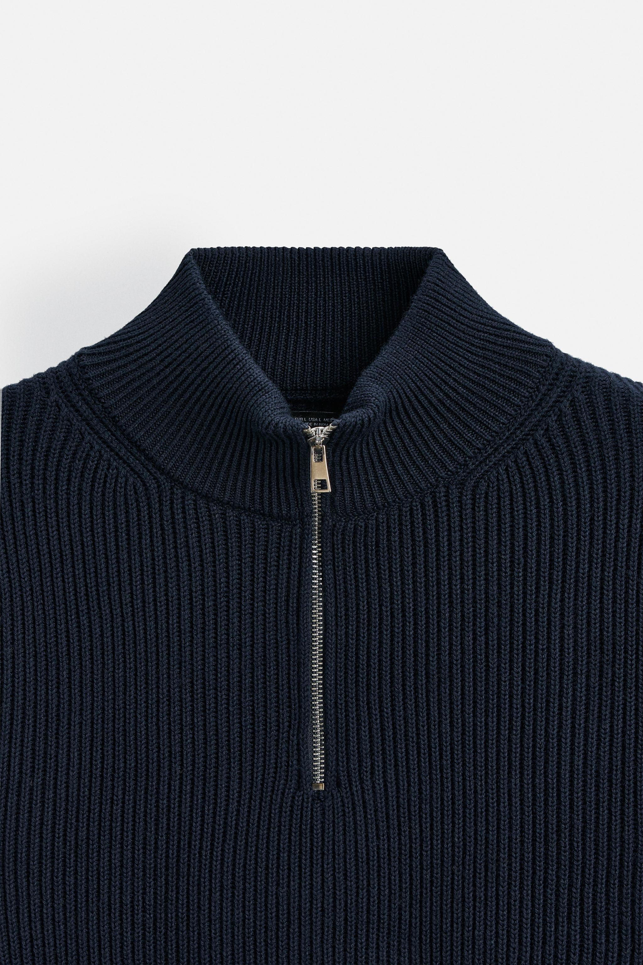 QUARTER ZIP SWEATER Product Image