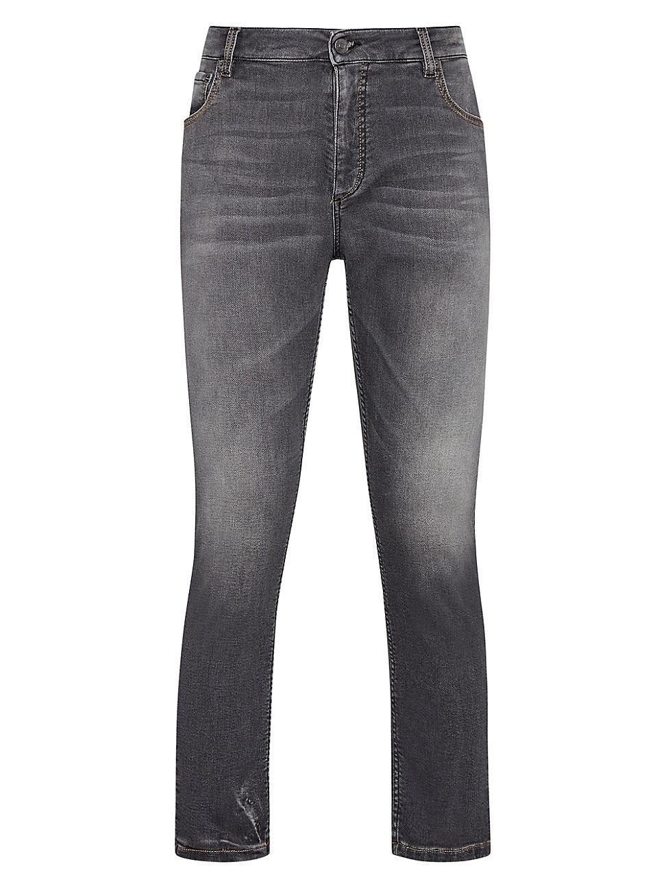 Mens Diego Tapered Cropped Jeans Product Image