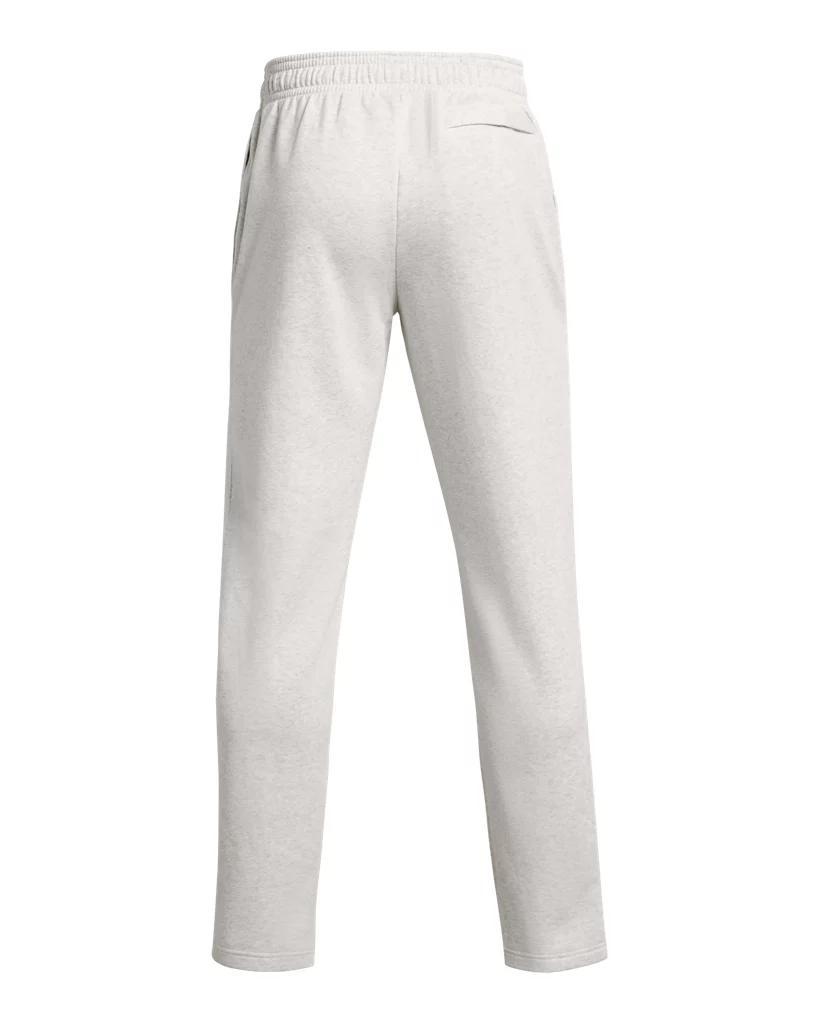 Men's UA Rival Fleece Collegiate Open Bottom Pants Product Image