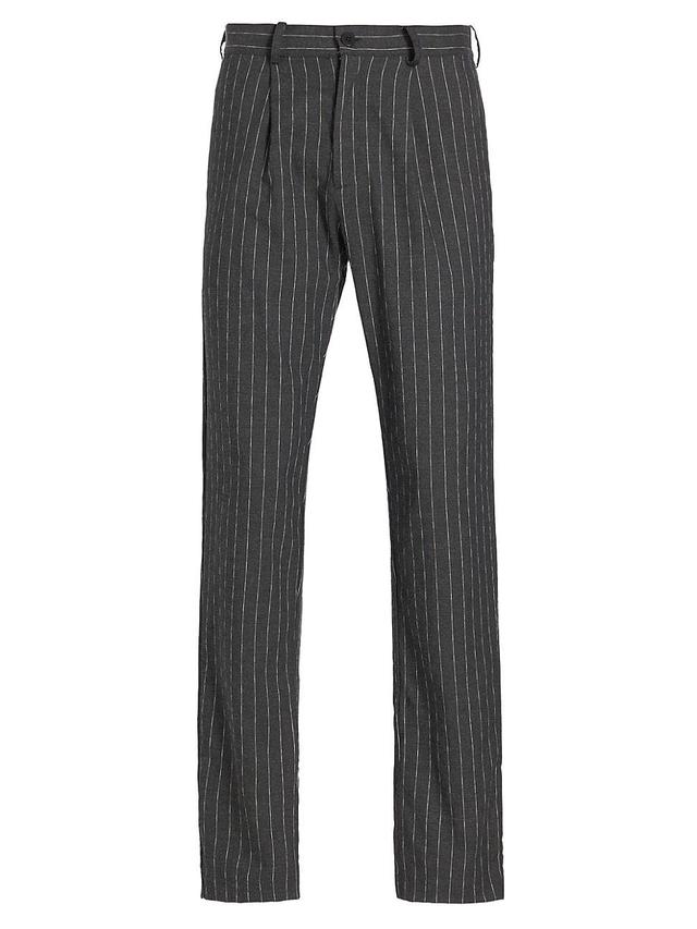 Mens COLLECTION Pinstripe Woven Trousers Product Image