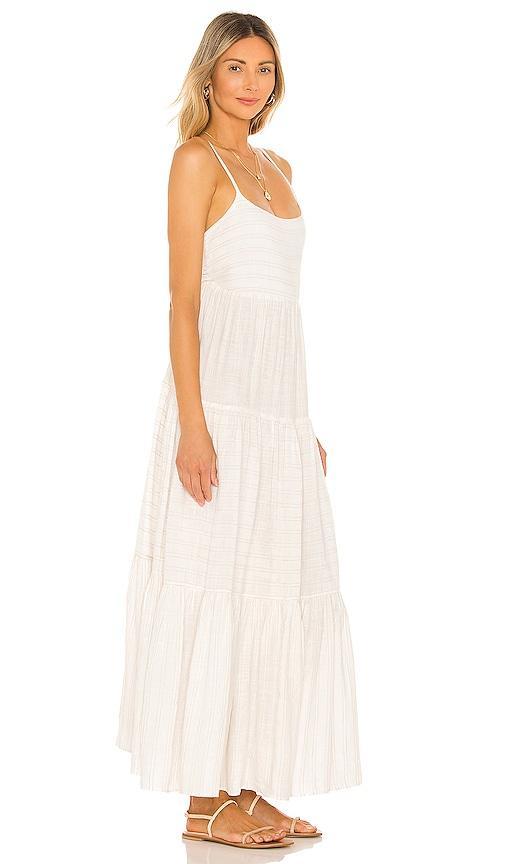 Womens Santorini Tiered Sleeveless Maxi Dress Product Image