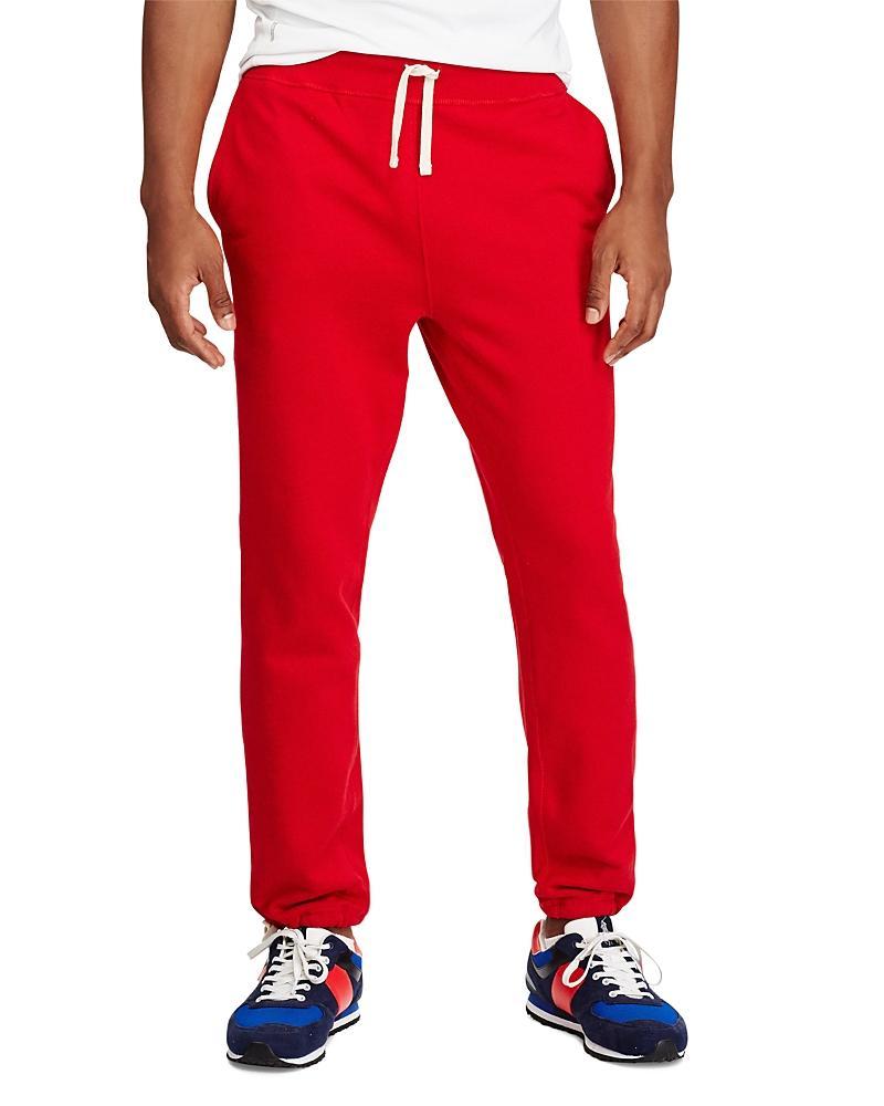 Mens Fleece Drawstring Cuff Sweatpants Product Image