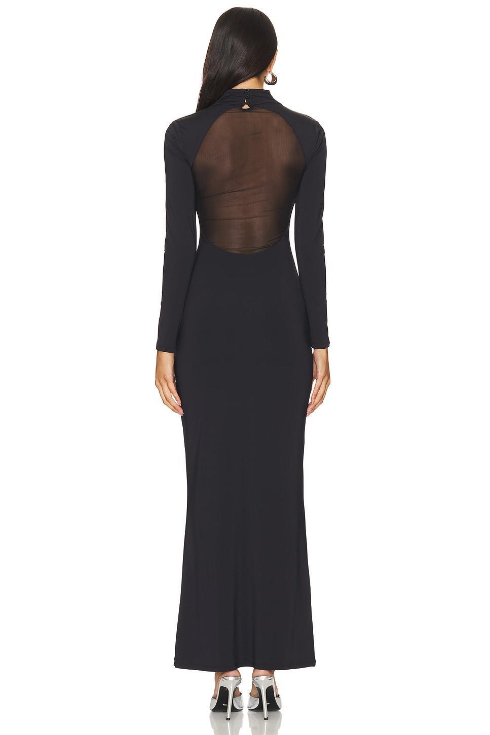 Krystal Maxi Dress With Mesh Paneling SER.O.YA Product Image