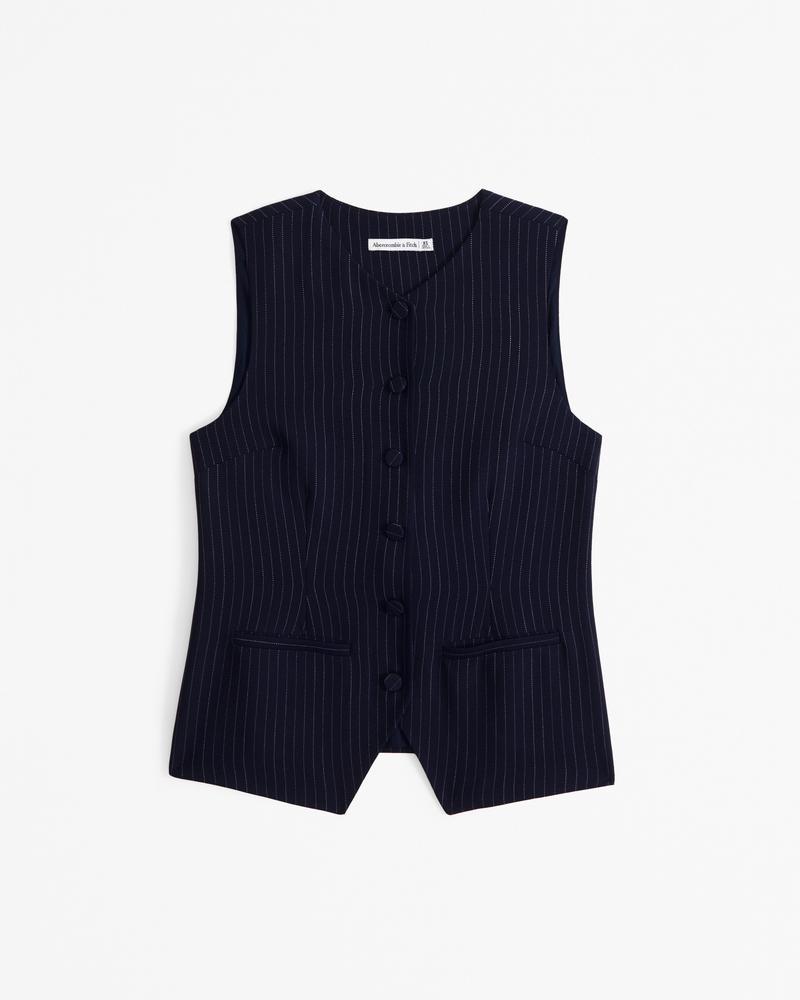 The A&F Mara Button-Through Vest Product Image