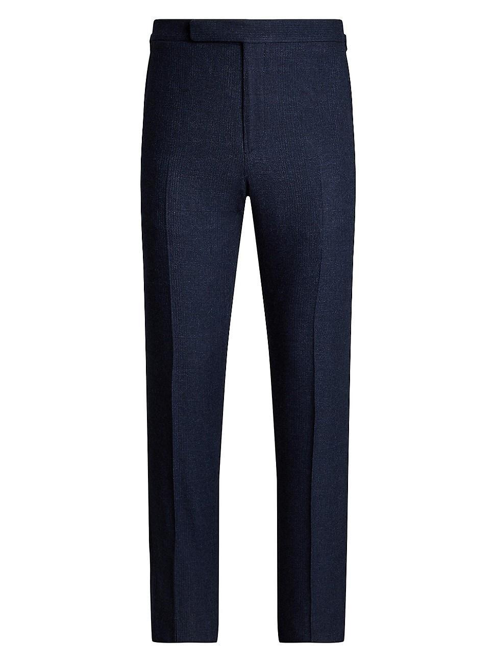 Mens Gregory Flat-Front Trousers Product Image