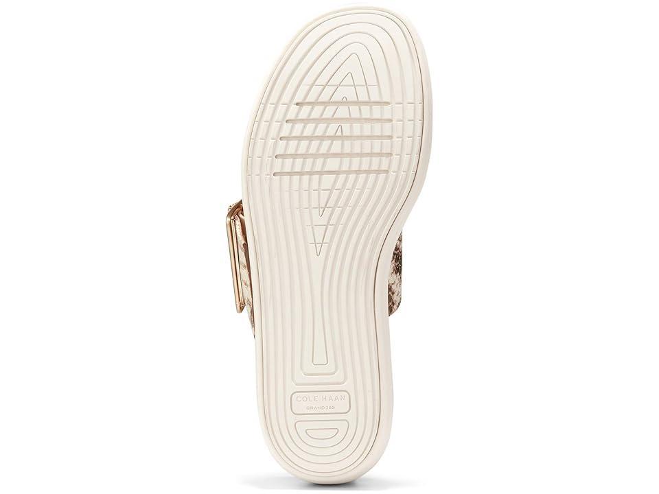 Cole Haan Originalgrand Platform Slides (Sandollar Snake Print/Dark Cuoio/Ivory) Women's Sandals Product Image