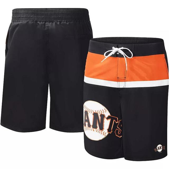 Mens G-iii Sports by Carl Banks Black San Francisco Giants Sea Wind Swim Shorts Product Image