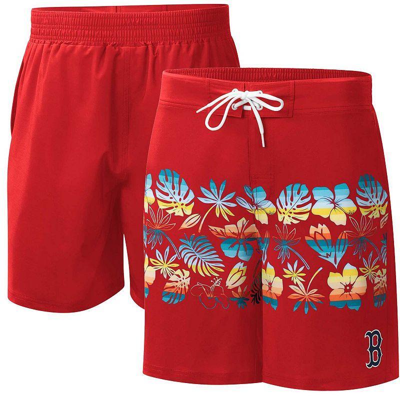 Mens G-III Sports by Carl Banks Boston Sox Breeze Volley Swim Shorts Product Image