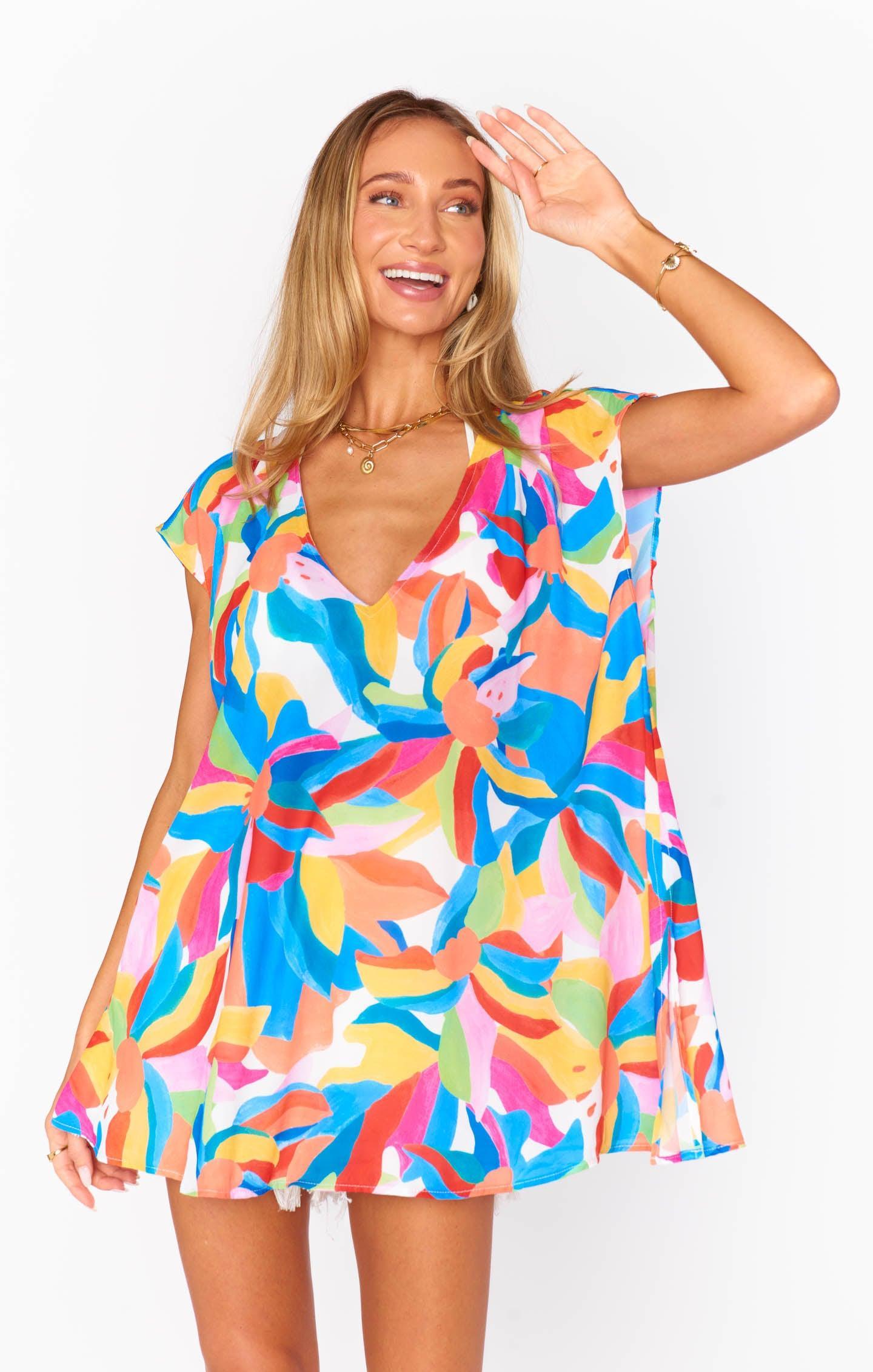 Tabby Tunic ~ Rainbow Pop Product Image