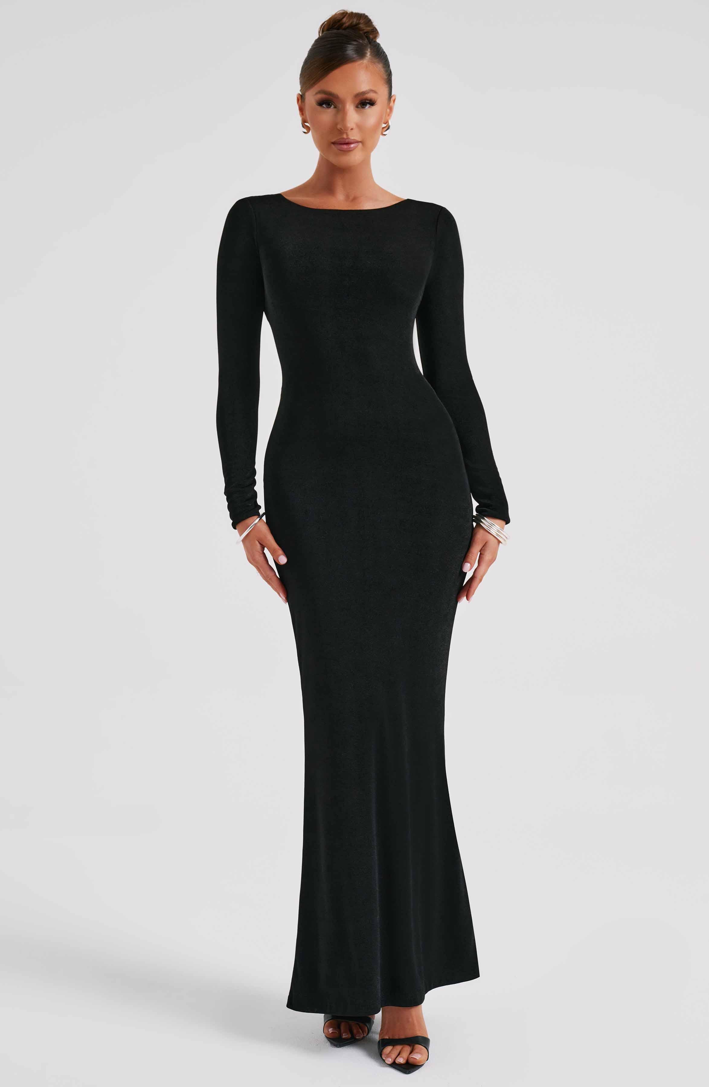 Anastassia Maxi Dress - Black Product Image