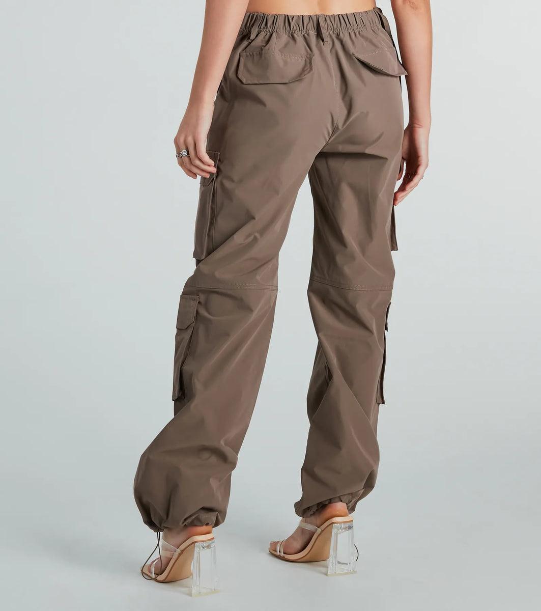 Out For The Day High-Rise Cargo Pants Product Image