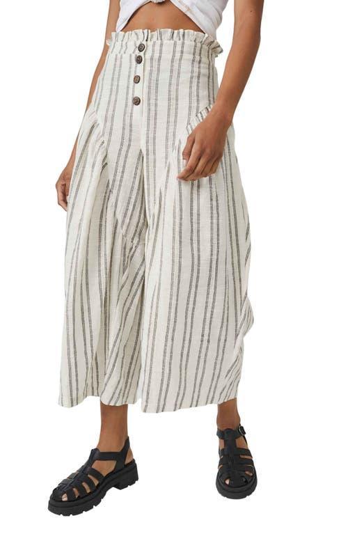 Free People free-est Poppy Stripe Wide Leg Pants Product Image