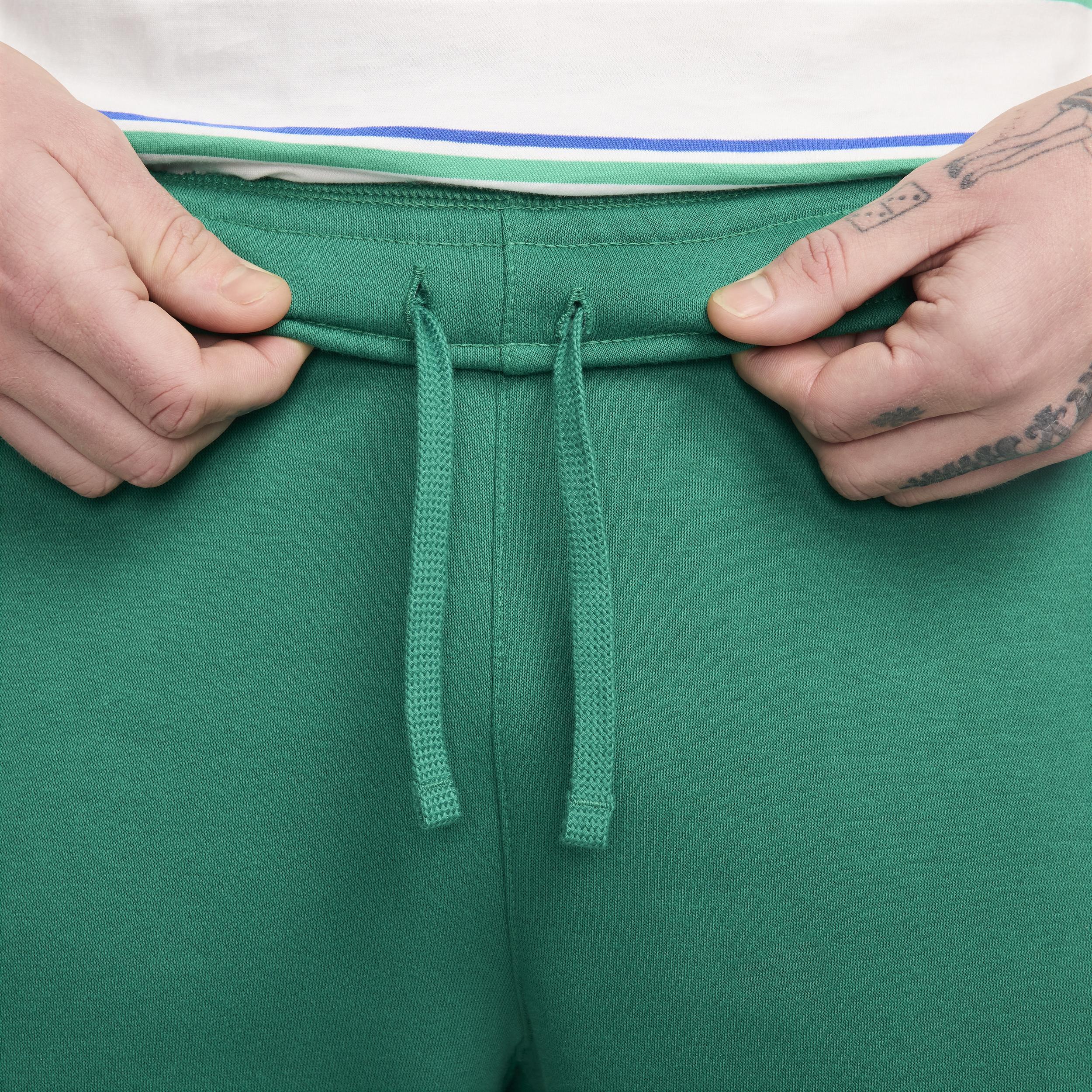 Sportswear Club Fleece Cuffed Jogger Pants In Malachite/malachite/white Product Image