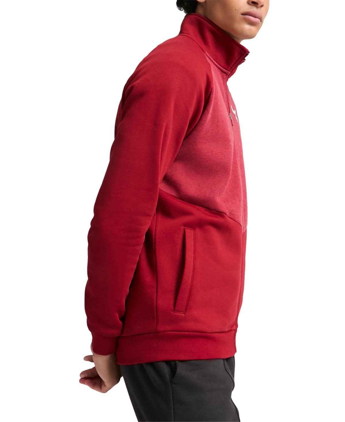 Puma Mens Contrast Fleece Logo Jacket Product Image