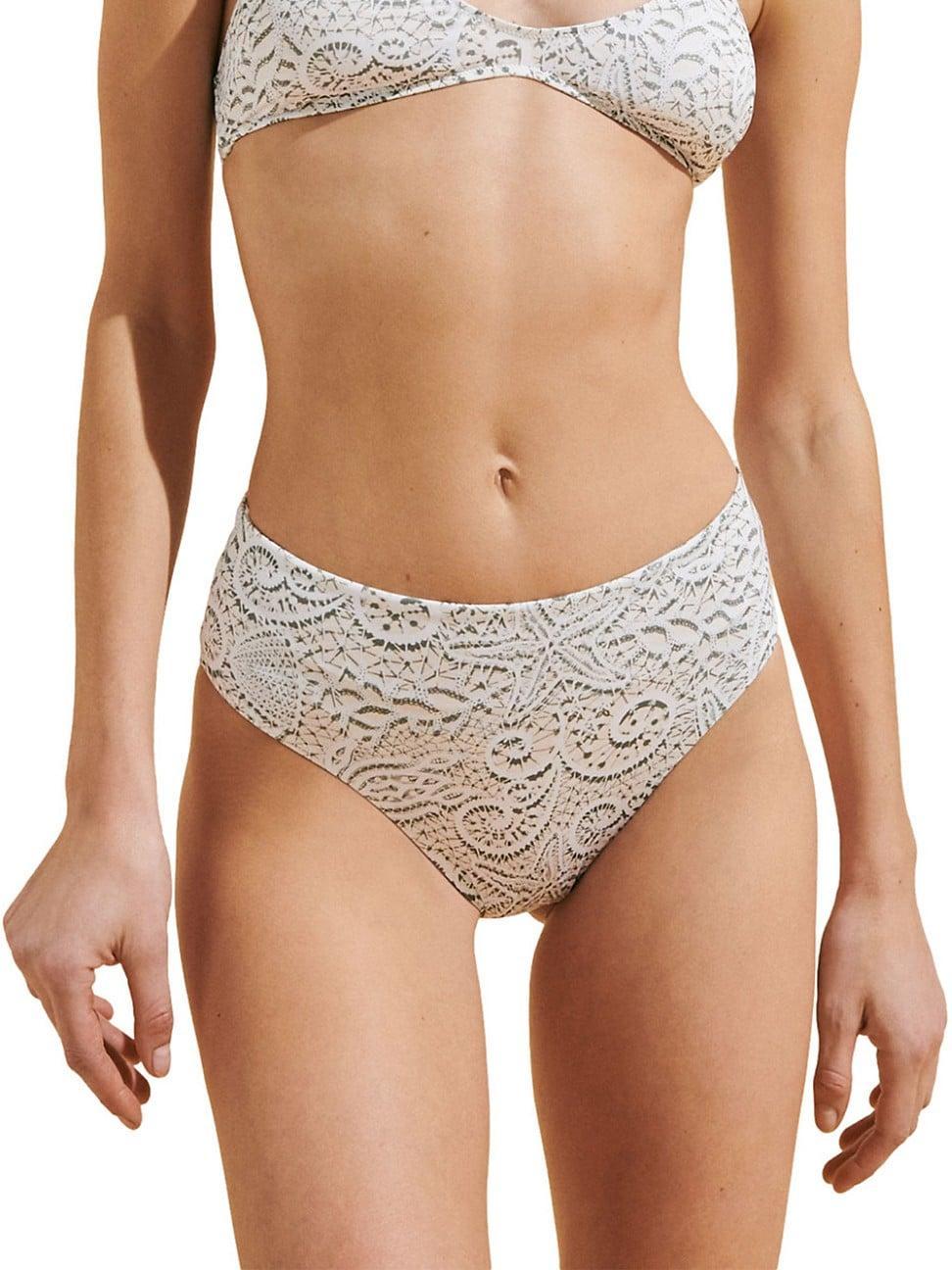 Womens Dentelles Mid-Rise Bikini Bottom Product Image