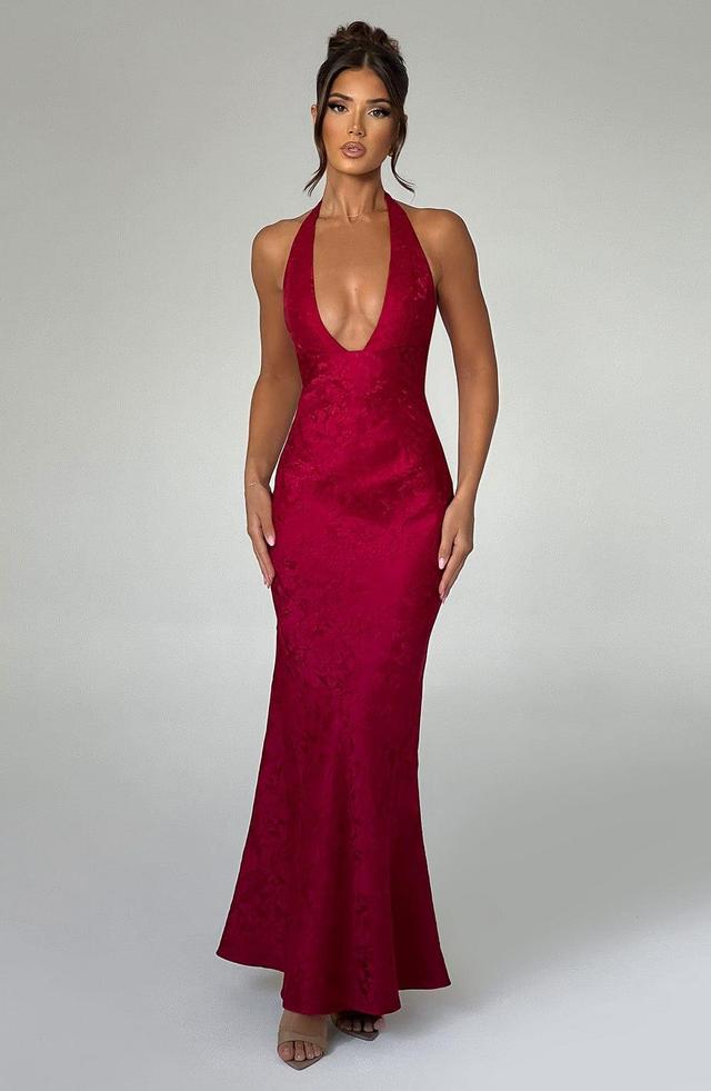 Josephine Maxi Dress - Red Product Image