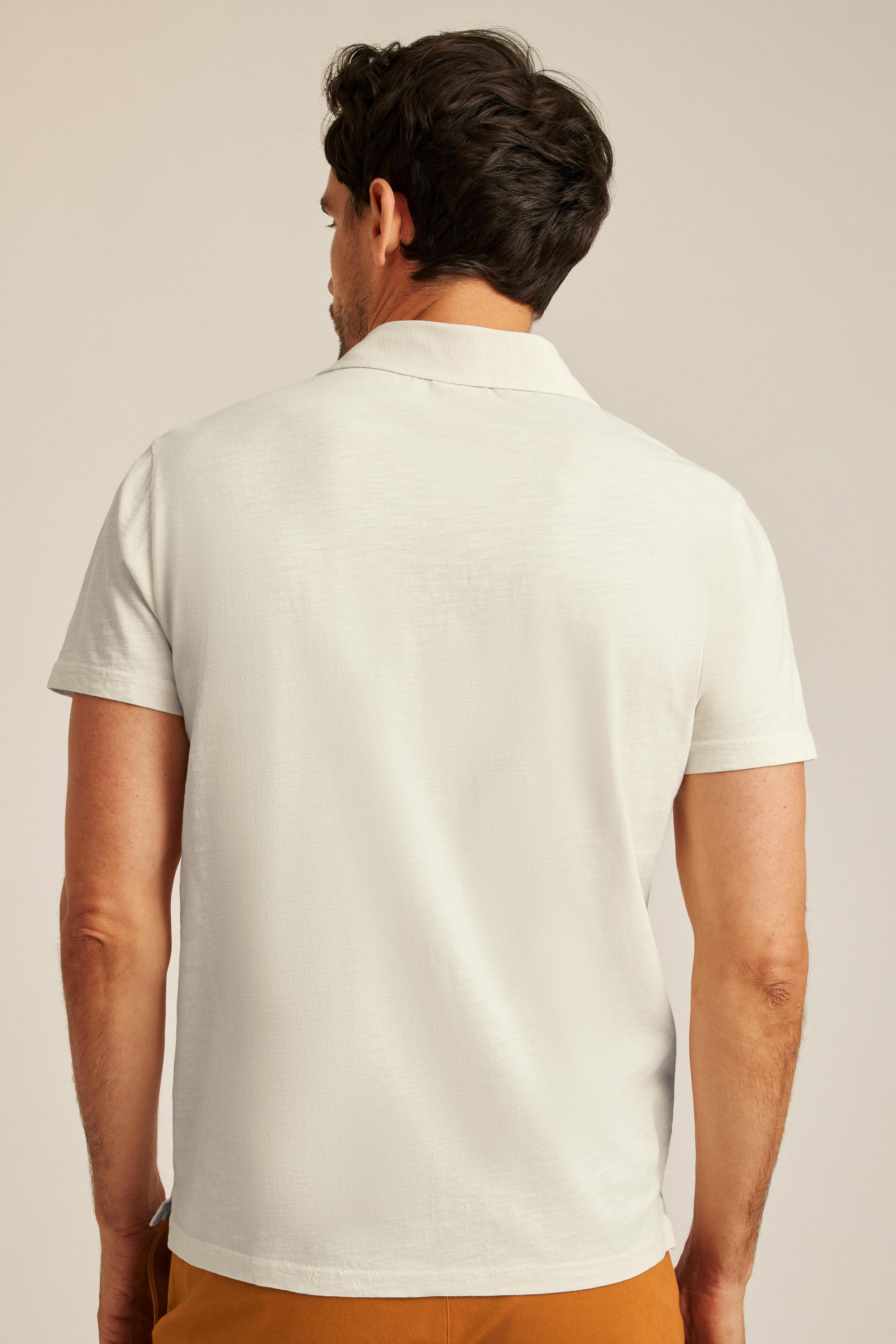 Sun Faded Slub Polo Product Image