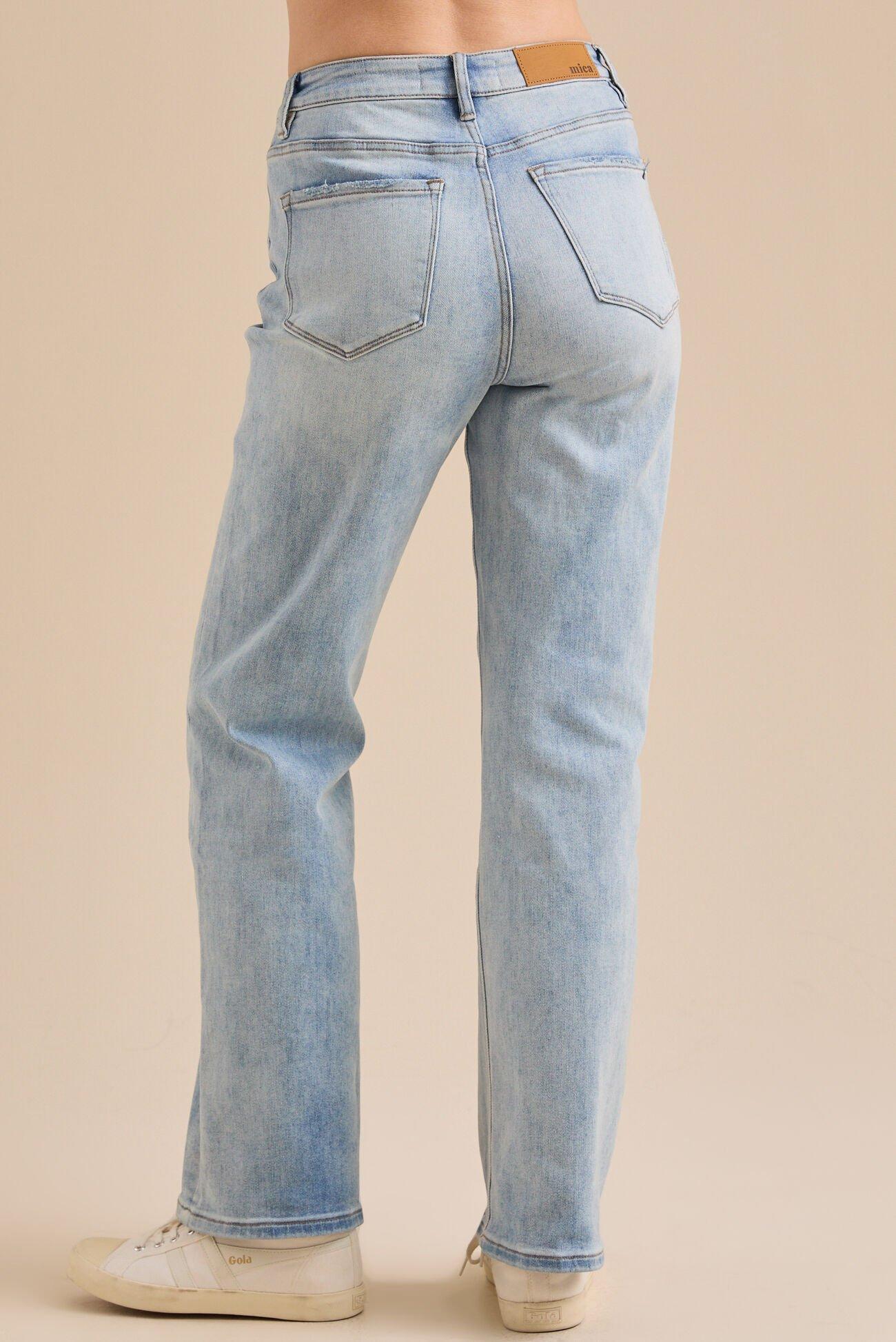 Leila Straight Leg Jeans Product Image