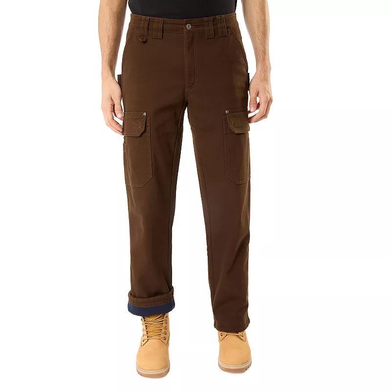 Mens Smiths Workwear Duck Canvas Gusset Utility Cargo Carpenter Pants, Mens Product Image