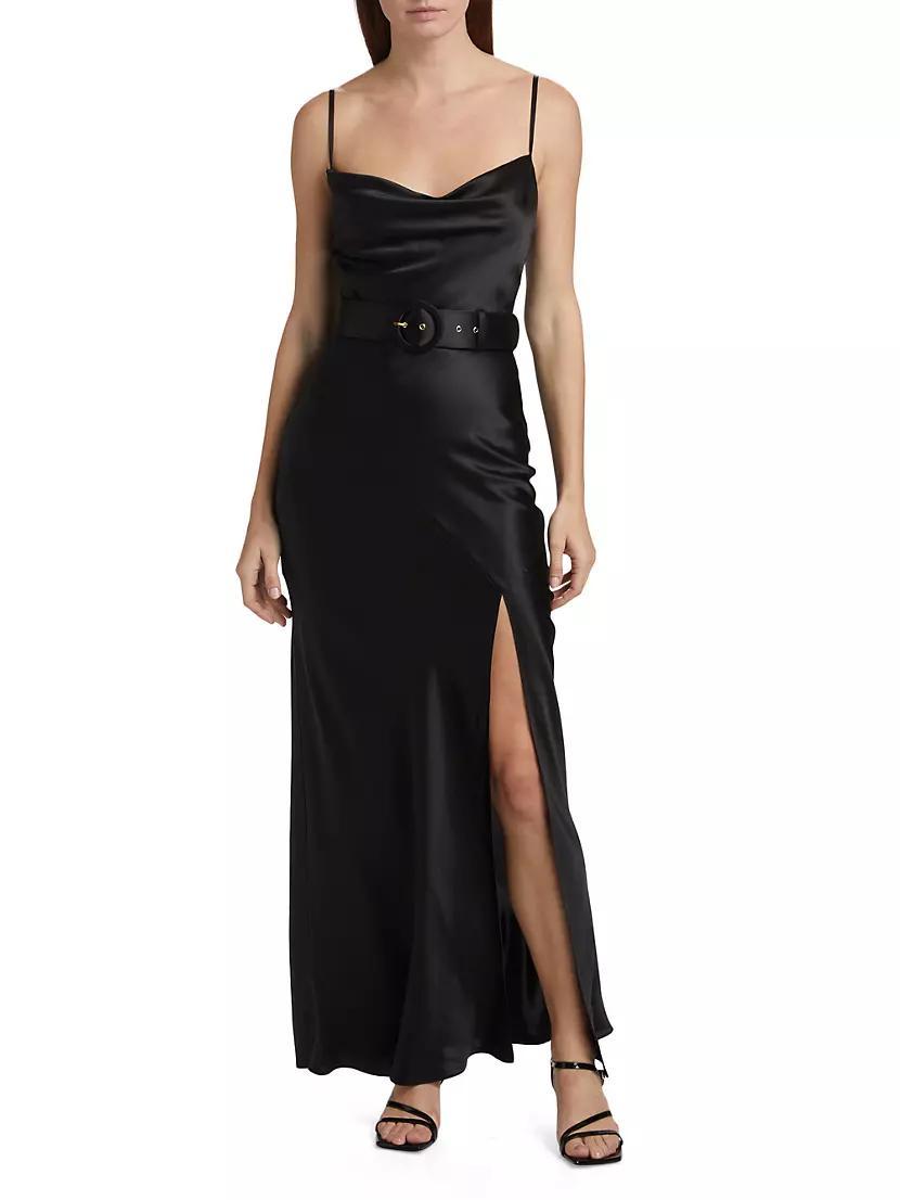 Simone Silk Belted Slipdress Product Image