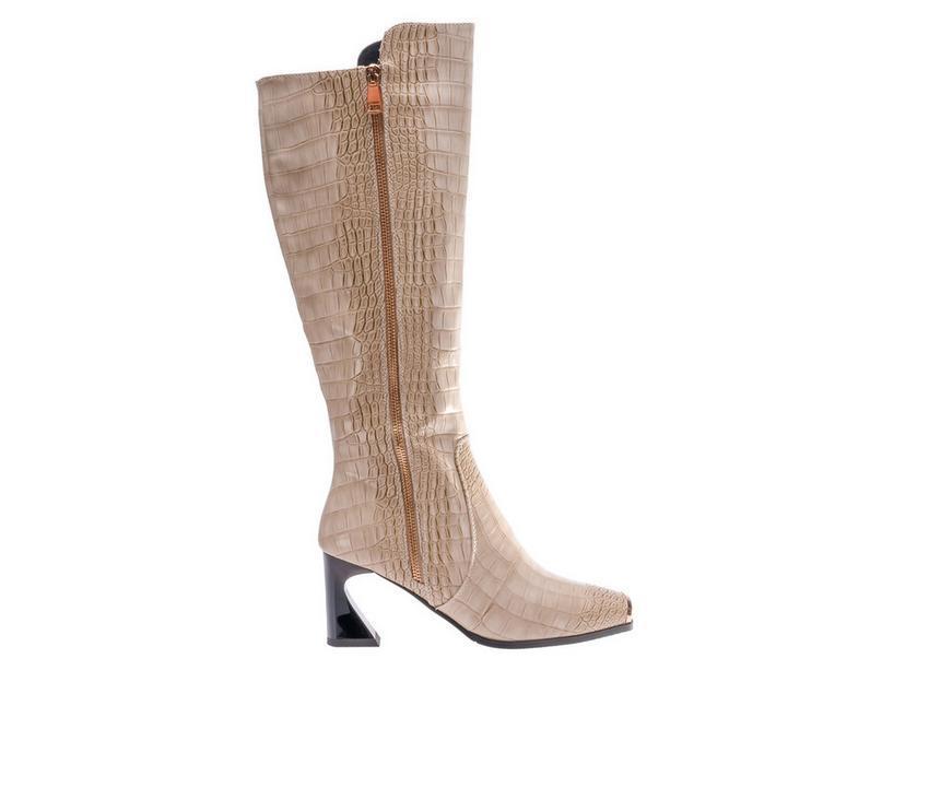 Women's Ninety Union London Knee High Heeled Boots Product Image