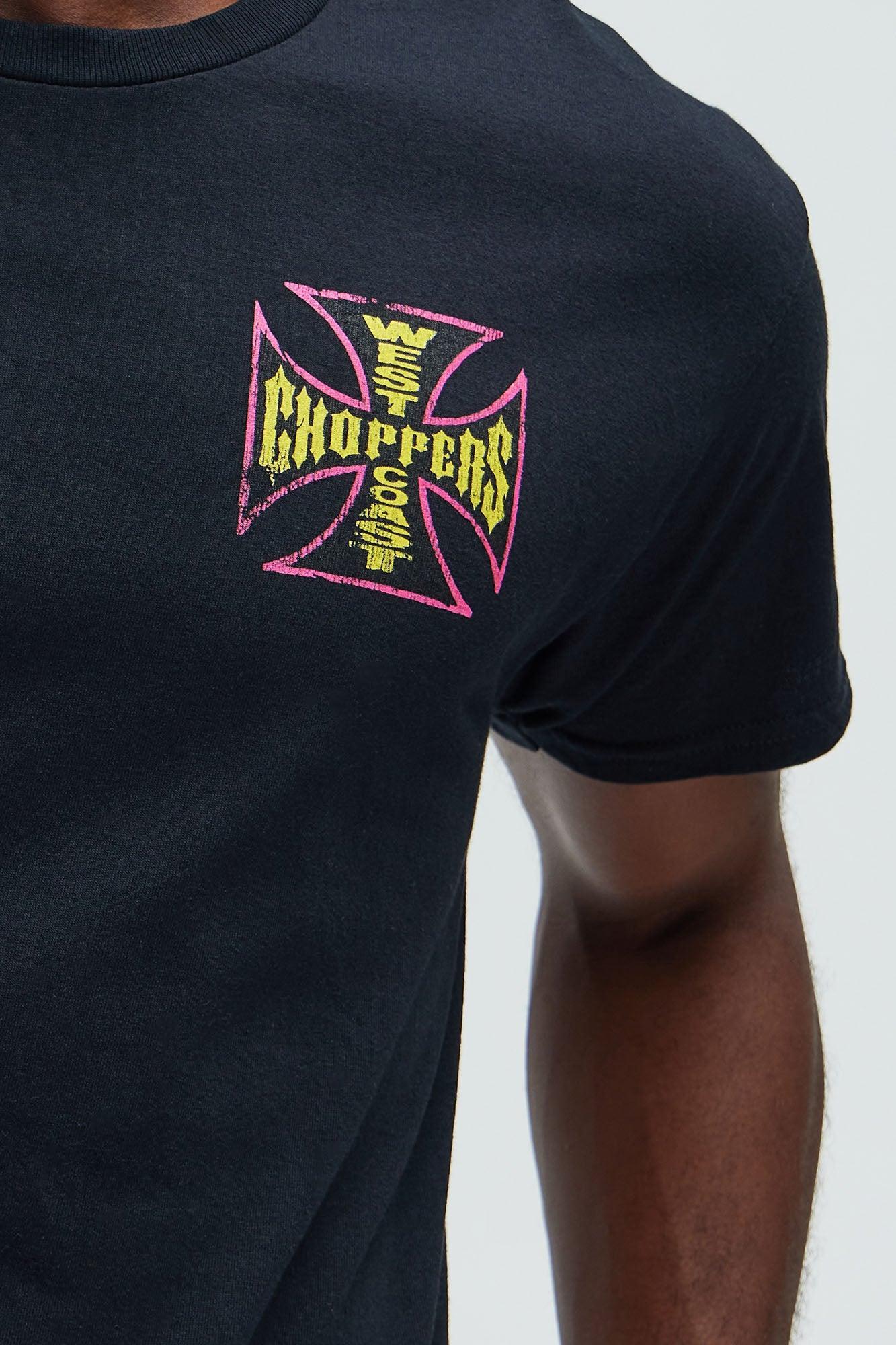 West Coast Choppers Cobra Short Sleeve Tee - Black Product Image