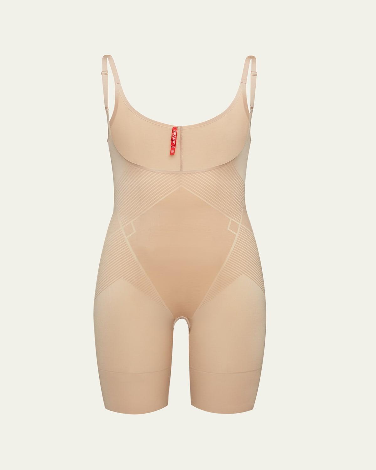 SPANX Thinstincts 2.0 Open Bust Mid-Thigh Bodysuit Product Image