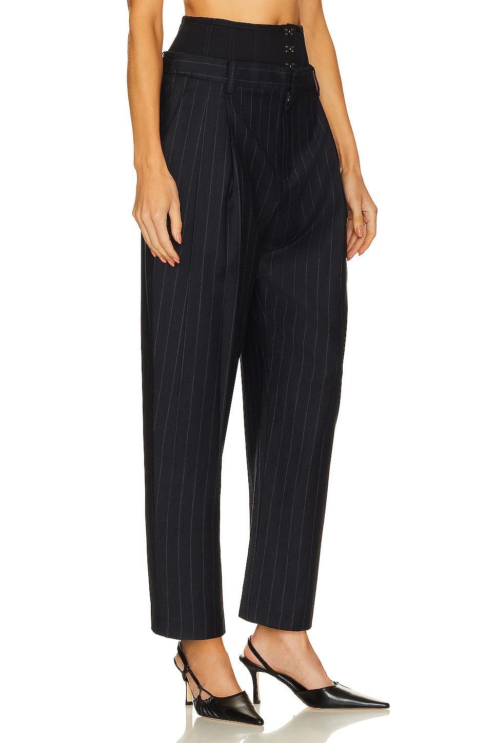 Silas Pinstripe Corset Trouser Marissa Webb Product Image