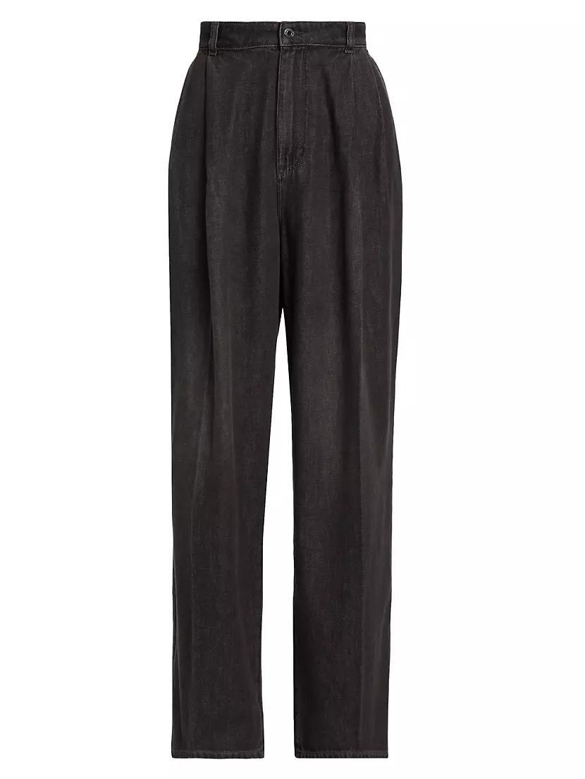 Pleated Trouser Jeans Product Image