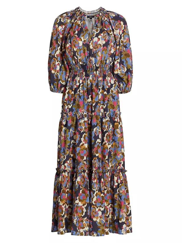 Caterine Floral Maxi Dress Product Image