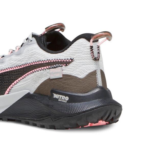 PUMA SEASONS Fast-Trac NITROâ¢ 2 Women's Running Shoes in Ash Grey/Black/Koral Ice Product Image