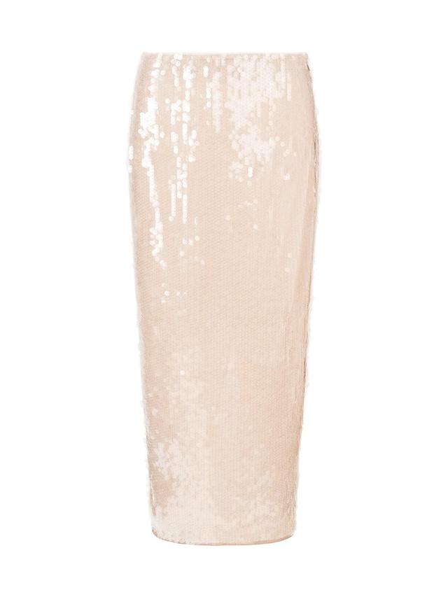 Womens Casey Sequin Maxi Skirt Product Image