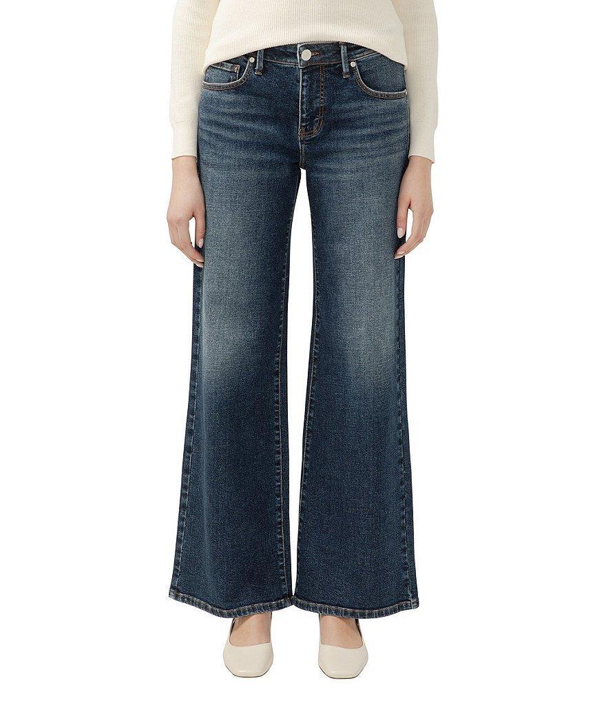 Jag Jeans Willow Wide Leg Mid-Rise Jean Product Image