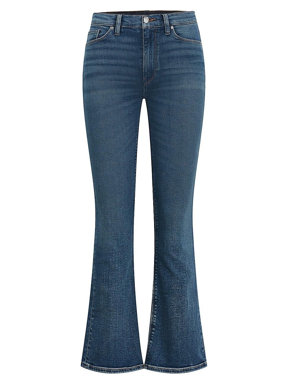 Womens Barbara High-Rise Boot-Cut Jeans Product Image