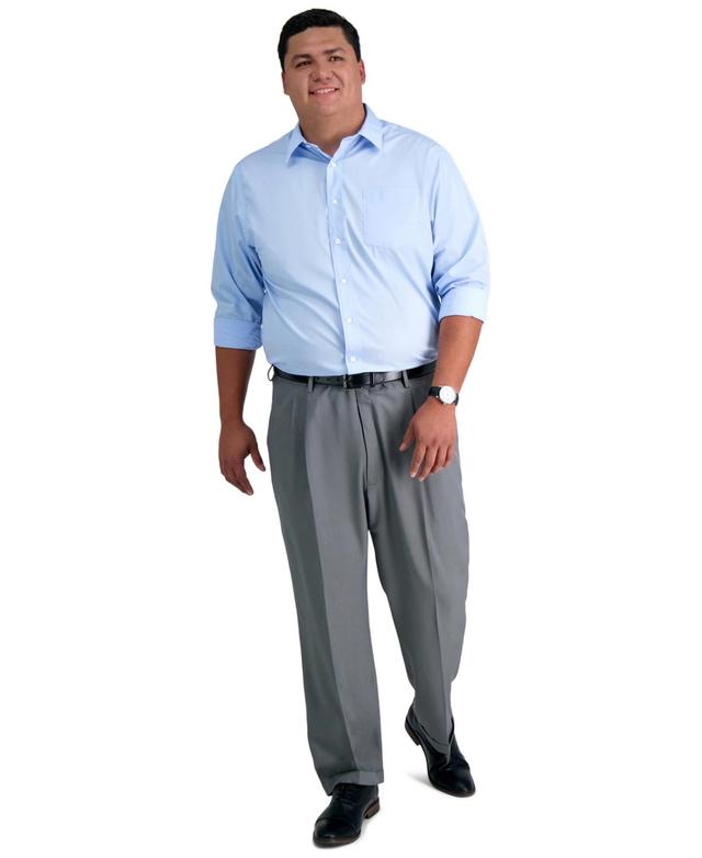 Big & Tall Haggar Premium Comfort 4-Way Stretch Pleated Dress Pants Product Image