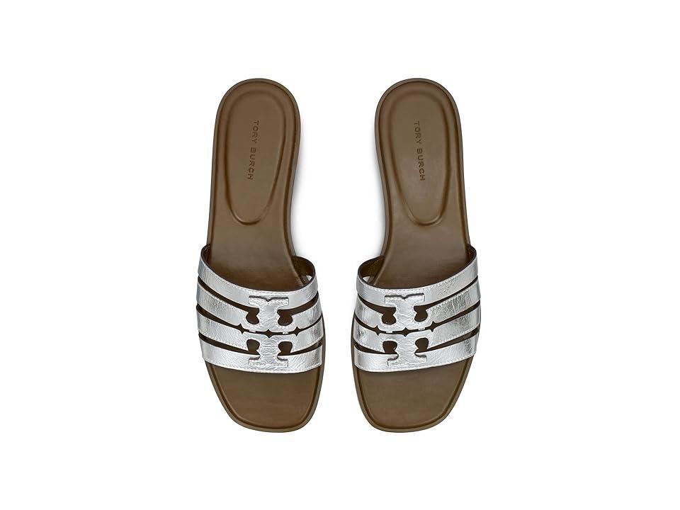 Tory Burch Ines Cage Slides Wild Mushroom) Women's Sandals Product Image