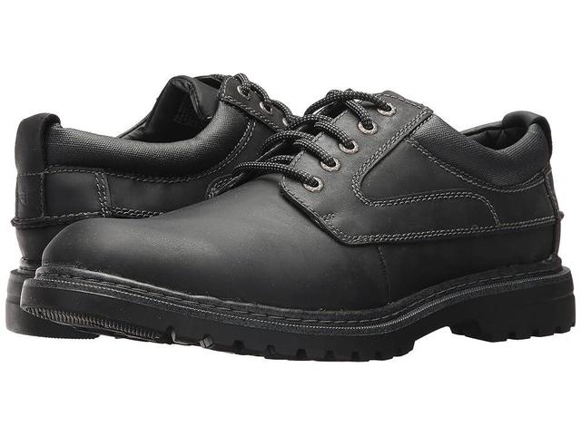 Dockers Warden Plain Toe Oxford (Black Soft Oiled Crazyhorse) Men's Shoes Product Image