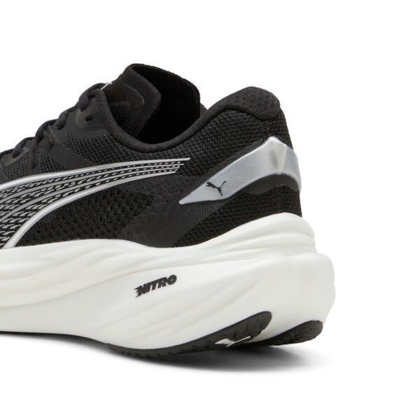 PUMA Deviate NITROâ¢ 3 Women's Running Shoes in Black/White/Silver Product Image