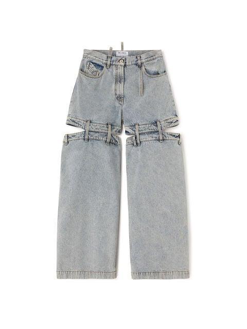 ''Ashton'' vintage blue long pants Product Image