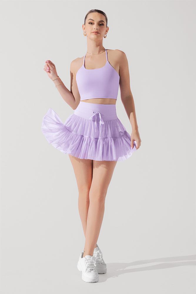 Pirouette Skort - Digital Lavender Product Image