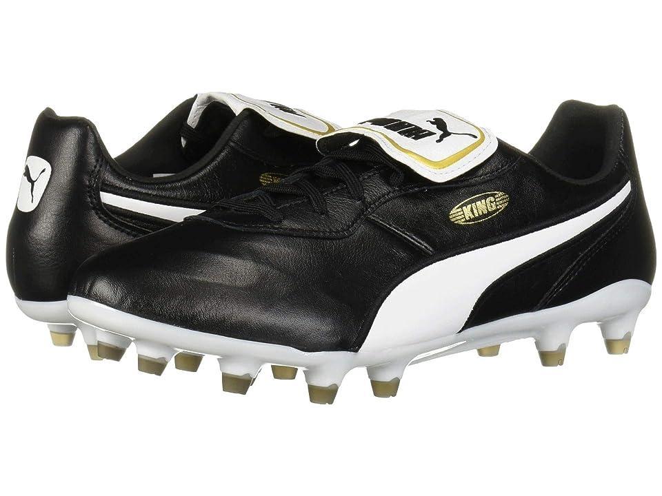 PUMA King Top FG (Puma Black/Puma White) Men's Soccer Shoes Product Image