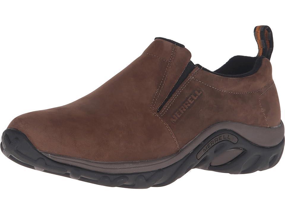 Merrell Jungle Moc Nubuck Nubuck) Men's Slip on Shoes Product Image