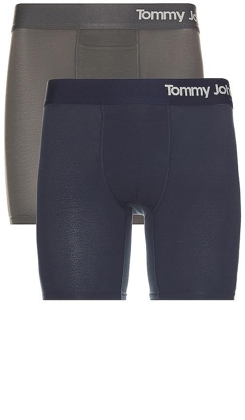 Tommy John 2-Pack Cool Cotton 6-Inch Boxer Briefs Product Image