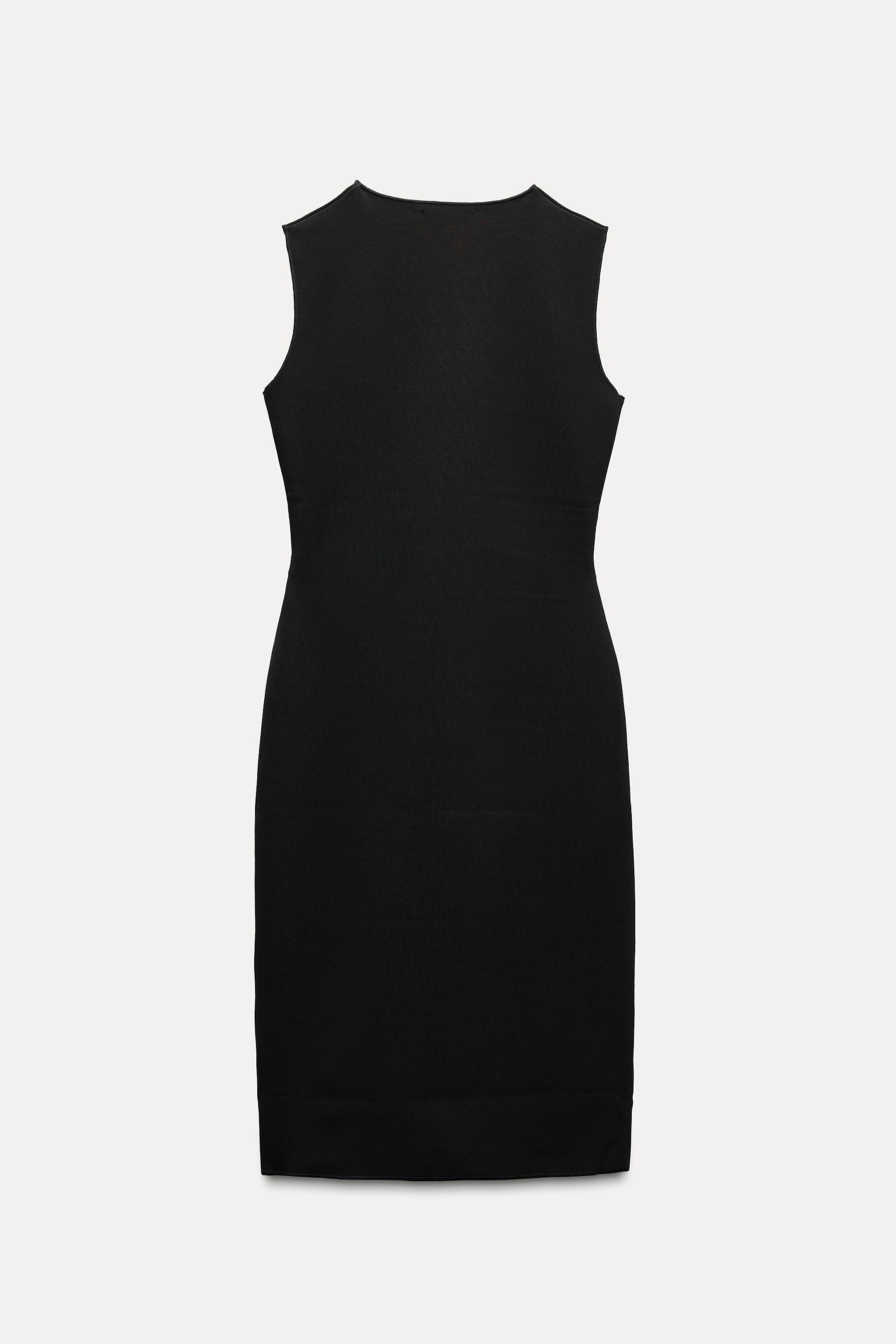 STRETCH CONTOURING BELTED DRESS Product Image