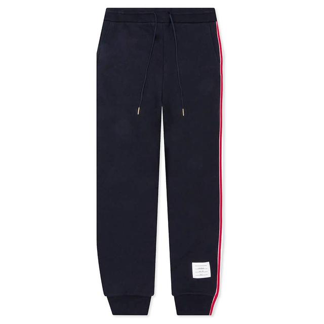 Classic Loopback RWB Side Stripe Sweatpants - Navy Male Product Image