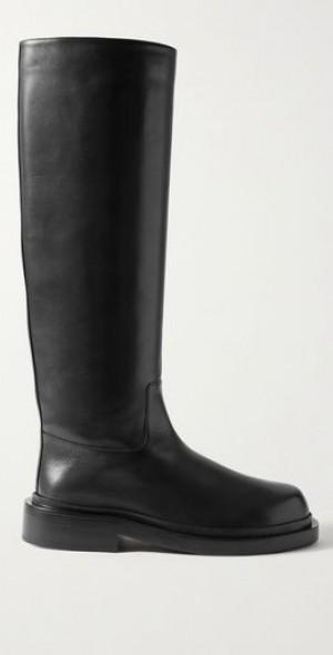 Leather knee boots product image