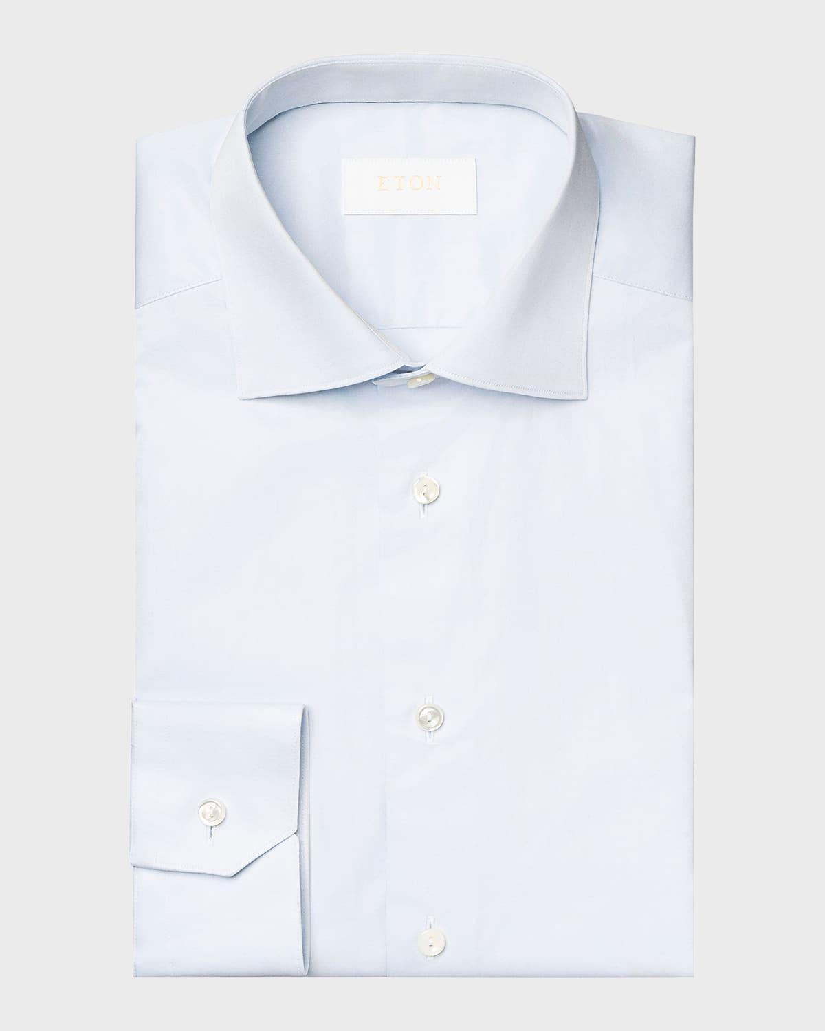 Mens Slim Fit Elevated Poplin Dress Shirt Product Image