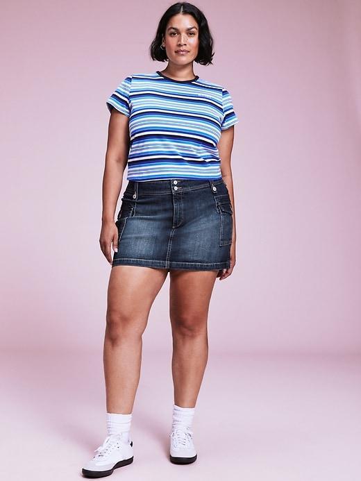 &apos;94 Jean Cargo Mini Skirt Product Image