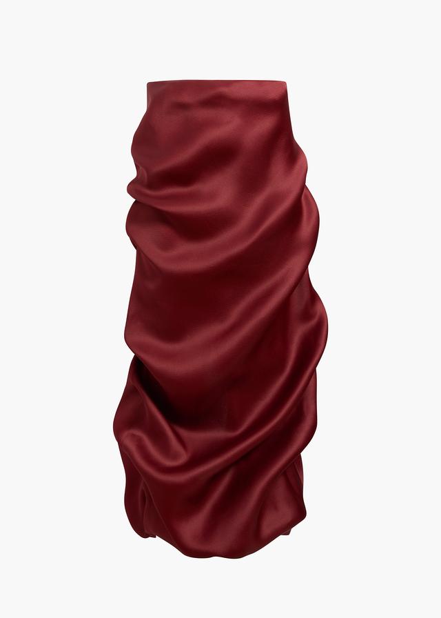 Olula Skirt in Oxblood Product Image