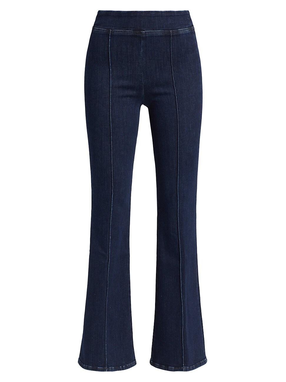 Womens Jetset Flared Pintuck Jeans Product Image